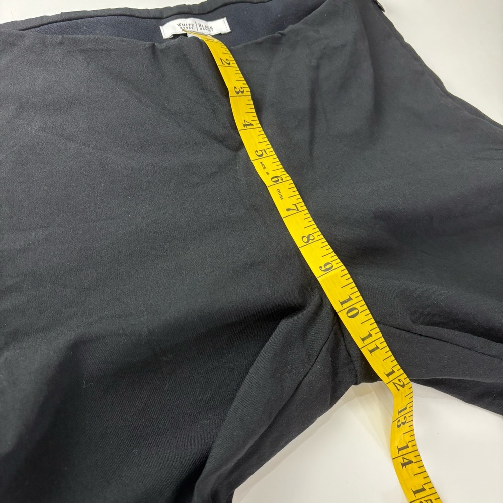 White House Black Market Black Casual Pants Slim Size 6S - Picture 10 of 15